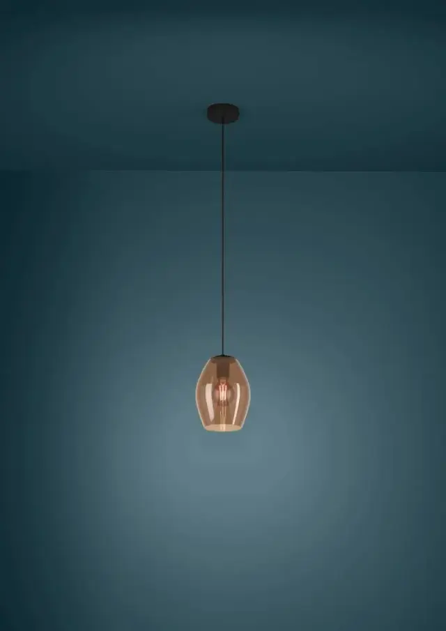 Светильник Eglo 390159 ESTANYS 1 — черный, ракурс 2