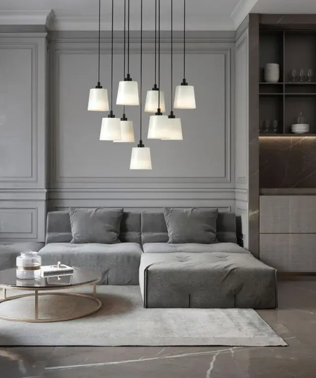 Люстра Eglo 39738 BERNABETTA — черный, ракурс 4