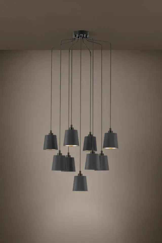 Люстра Eglo 39739 BERNABETTA — черный, ракурс 2