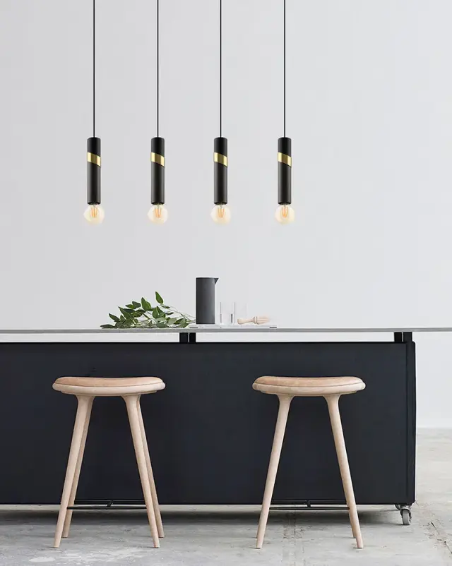 Светильник Eglo 39936 CEDRAL — черный, ракурс 3