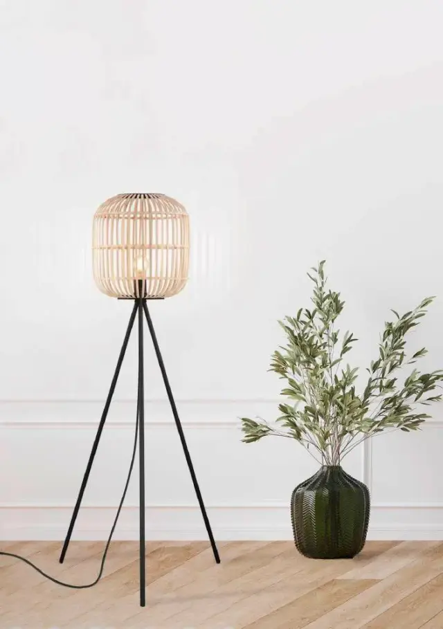 Торшер Eglo 43219 BORDESLEY — черный, ракурс 2