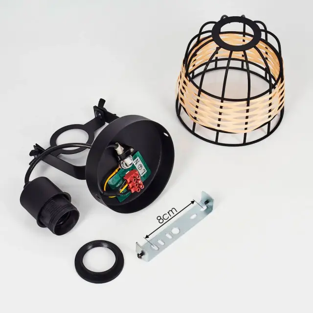 Спот Eglo 43324 ANWICK 1 — черный, ракурс 7