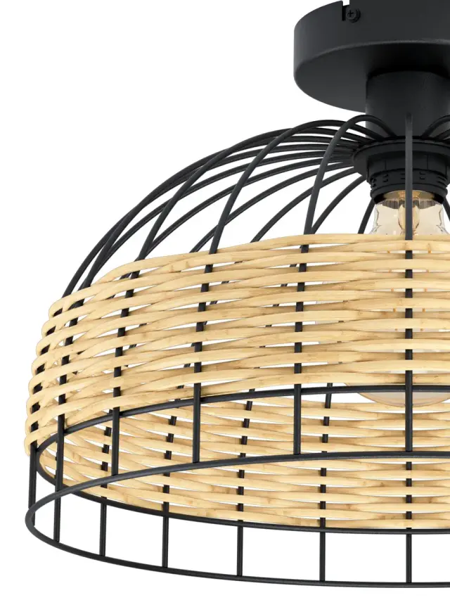 Люстра Eglo 43398 ANWICK — черный, ракурс 2