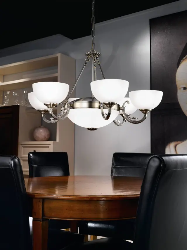 Люстра Eglo 82749 SAVOY — бронза, ракурс 3