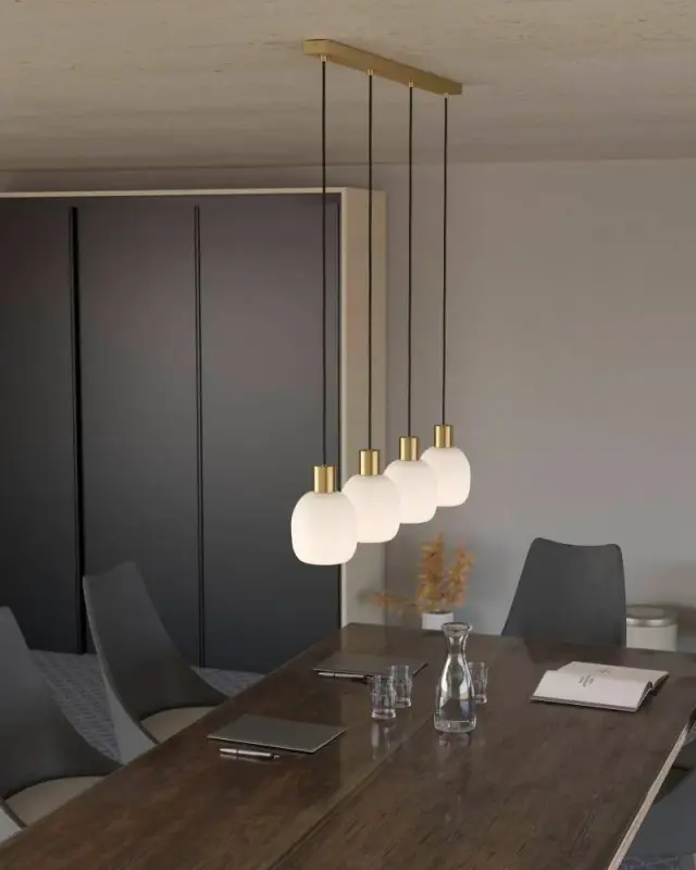Светильник Eglo 900306 MANZANARES — латунь, ракурс 2