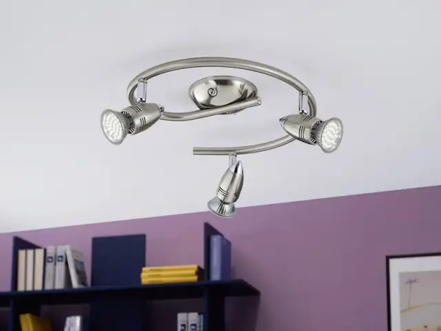 Спот Eglo 92643 MAGNUM-LED — никель, ракурс 2