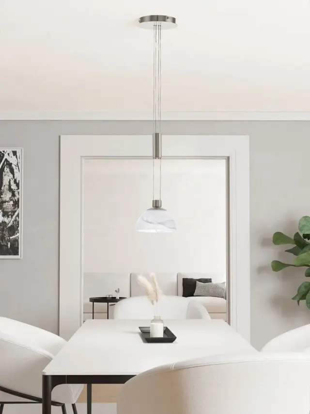 Светильник Eglo 93466 MONTEFIO — никель, ракурс 2