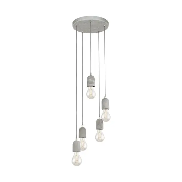 Светильник Eglo 95524 SILVARES — серый
