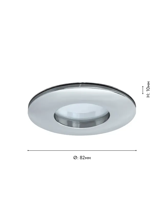 Точечный светильник Eglo 97427 MARGO-LED — хром, ракурс 3