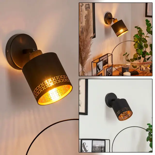 Бра Eglo 99276 ESTEPERRA — черный, ракурс 3