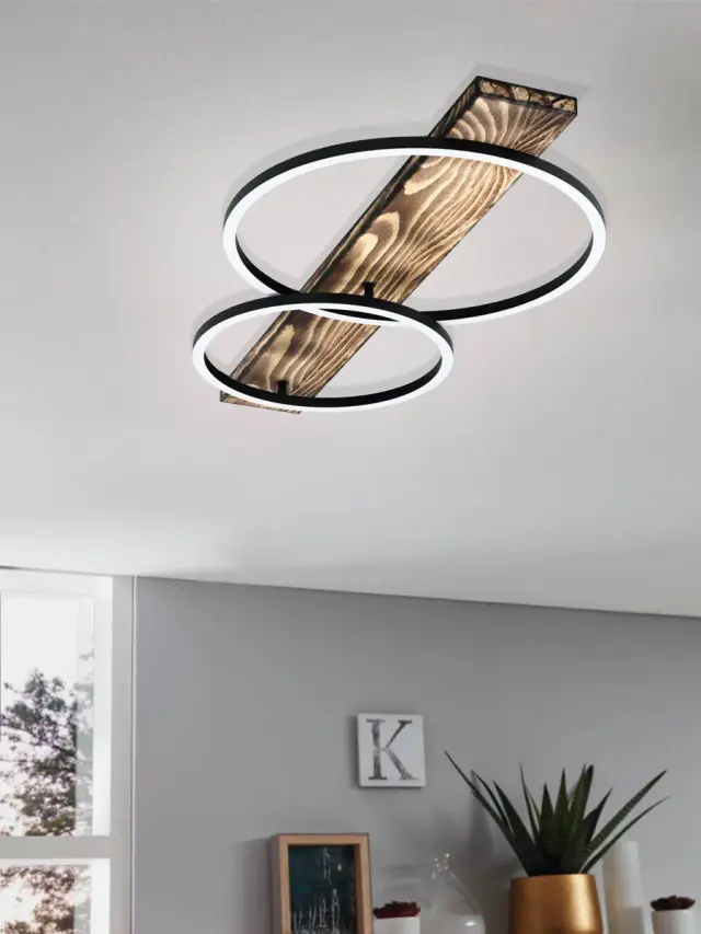 Светильник Eglo 99408 BOYAL — коричневый, ракурс 2