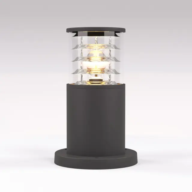 Уличный светильник Elektrostandard 1508 Techno черный/(a035096) STRADA, ракурс 2