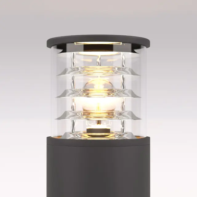 Уличный светильник Elektrostandard 1508 Techno черный/(a035096) STRADA, ракурс 3