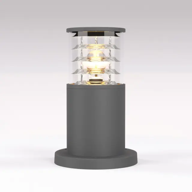 Уличный светильник Elektrostandard 1508 Techno серый/(a035097) STRADA, ракурс 2