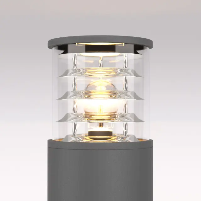 Уличный светильник Elektrostandard 1508 Techno серый/(a035097) STRADA, ракурс 3