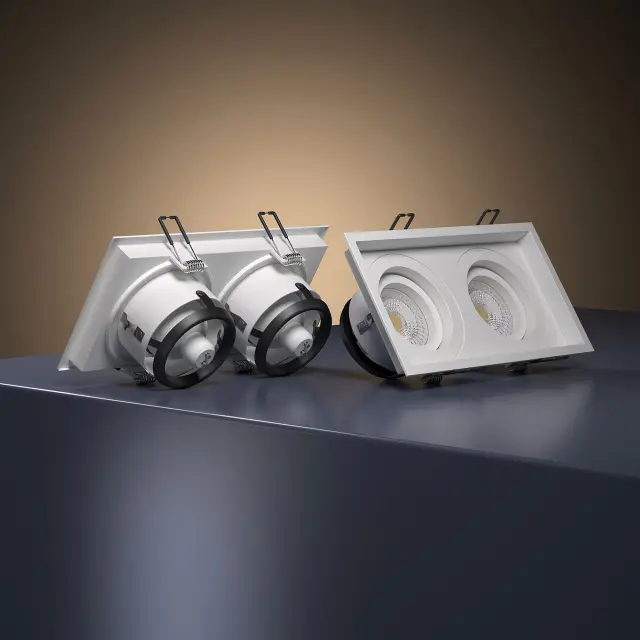 Точечный светильник Elektrostandard 1071/2 MR16 WH белый/(a036504) SOFIT, ракурс 2