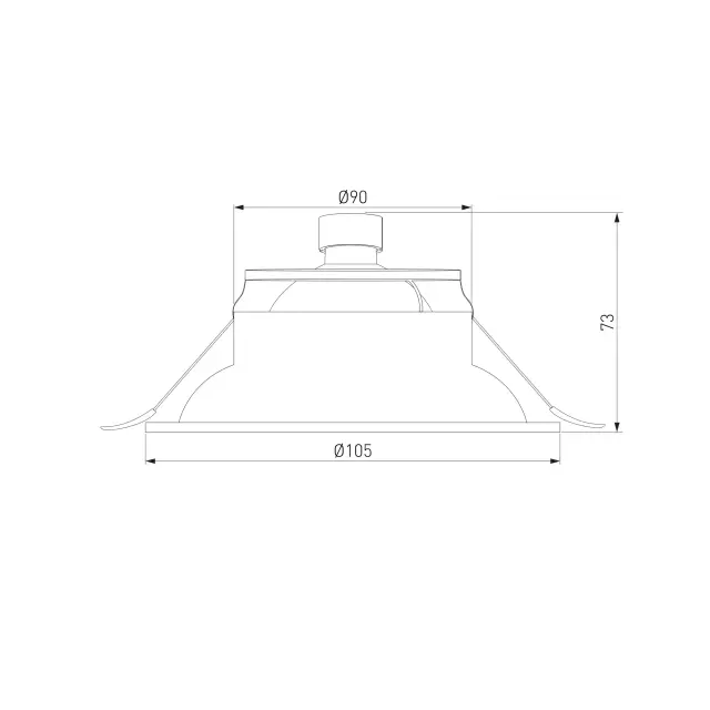 Точечный светильник Elektrostandard 6068 MR16 WH белый/(a036506) MOLDES, ракурс 4