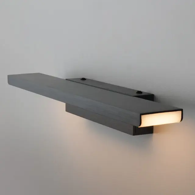 Подсветка для картин/зеркал Elektrostandard Sankara LED 16W IP20 черная/(a037485) SANKARA — черный, ракурс 3