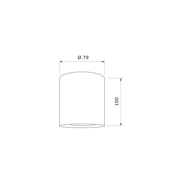 Точечный светильник Elektrostandard DLR021 9W 4200K черный матовый/(a037517) TOPPER, ракурс 5