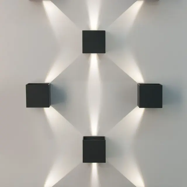 Уличный светильник Elektrostandard 1548 Techno LED черный/(a038410) WINNER, ракурс 4