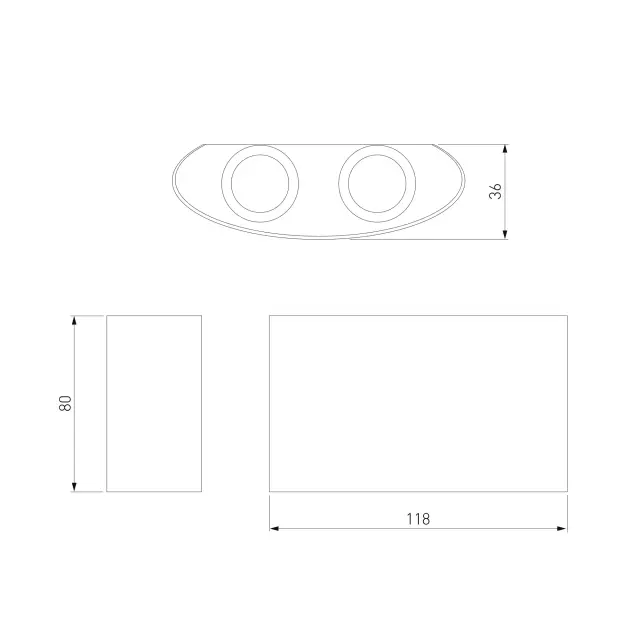 Уличный светильник Elektrostandard 1555 Techno LED серый/(a038416) TWINKY — черный, ракурс 4