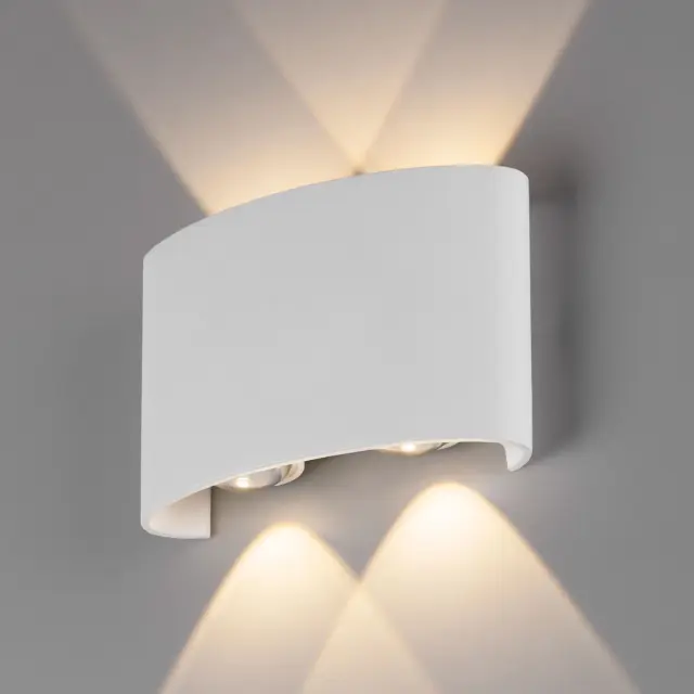 Уличный светильник Elektrostandard 1555 Techno LED белый/(a038419) TWINKY