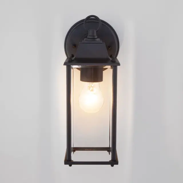 Уличный светильник Elektrostandard 1008D черный/(a038438) BRICK, ракурс 2