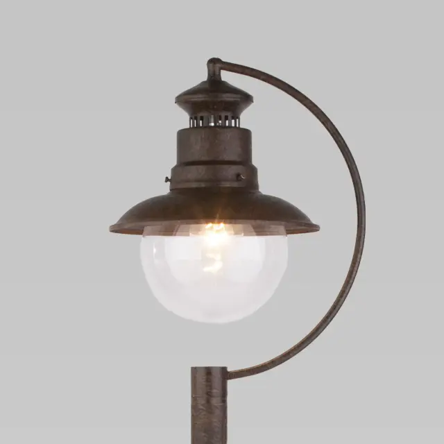 Уличный светильник Elektrostandard GL 3002F брауни/(a038484) TALLI — коричневый, ракурс 2
