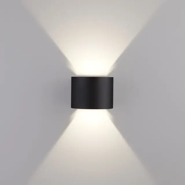 Уличный светильник Elektrostandard 1518 Techno LED черный/(a038828) BLADE, ракурс 3
