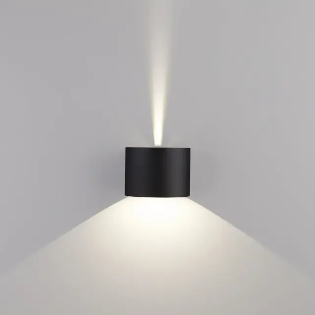 Уличный светильник Elektrostandard 1518 Techno LED черный/(a038828) BLADE, ракурс 4
