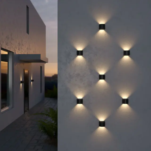 Уличный светильник Elektrostandard 1518 Techno LED черный/(a038828) BLADE, ракурс 5