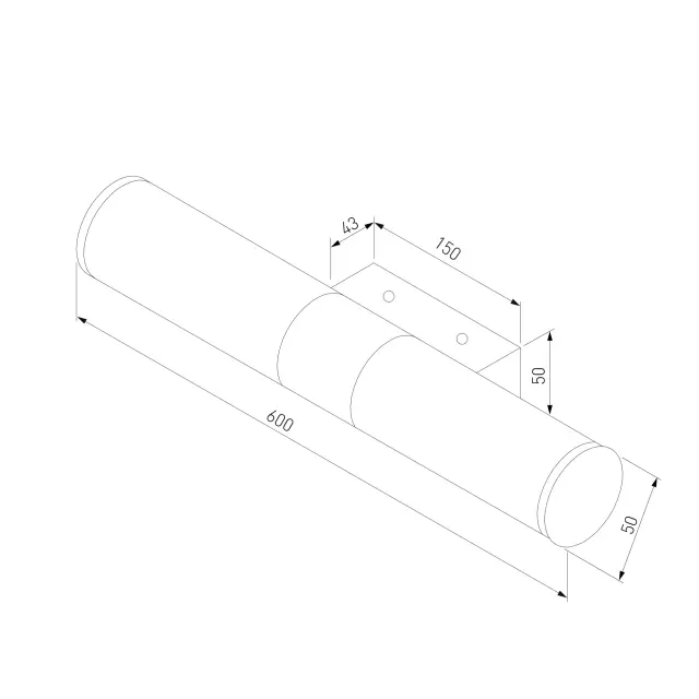 Подсветка для картин/зеркал Elektrostandard Venta Neo LED хром (MRL LED 12W 1005 IP20)/(a039169) VENTA, ракурс 5
