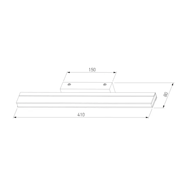 Бра Elektrostandard Tabla LED хром/(a040510) TABLA, ракурс 4