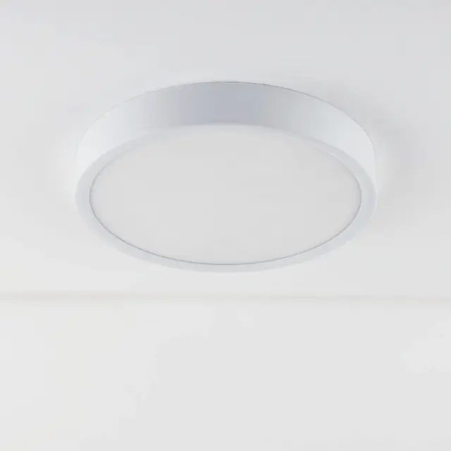 Точечный светильник Elektrostandard DLR034 18W 4200K/(a043015) FITTA — белый, ракурс 2