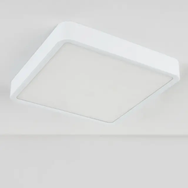 Точечный светильник Elektrostandard DLS034 18W 4200K/(a043017) FITTA — белый, ракурс 2