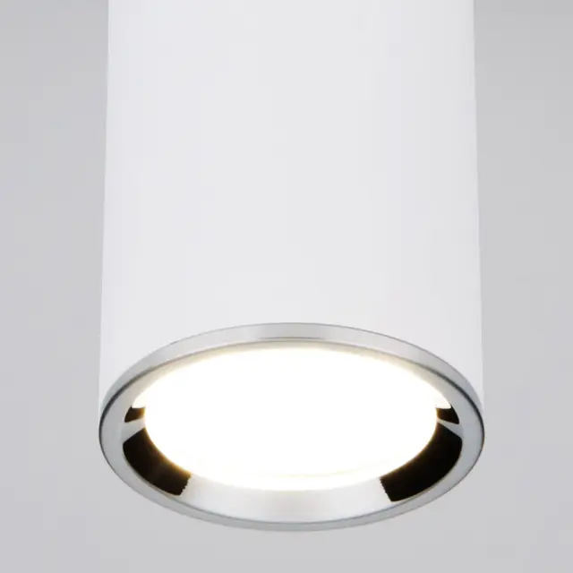 Точечный светильник Elektrostandard DLN101 GU10 WH белый/(a043967) RUTERO, ракурс 3
