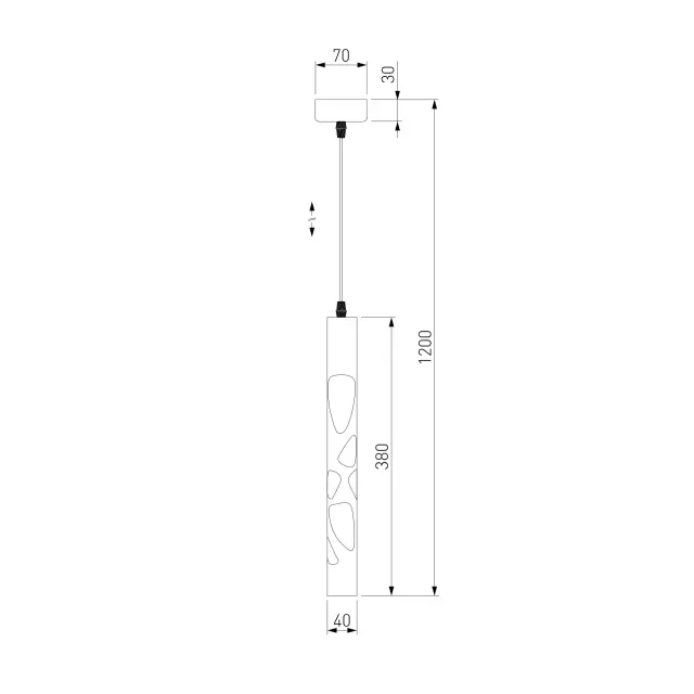 Светильник Elektrostandard DLR037 12W 4200K кофейный/(a044558) — коричневый, ракурс 5