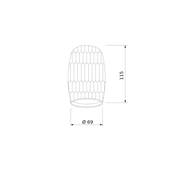 Точечный светильник Elektrostandard DLN104 GU10/(a047725) — черный, ракурс 4