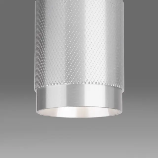 Точечный светильник Elektrostandard DLN109 GU10/(a047742) TONY — серебряный, ракурс 3