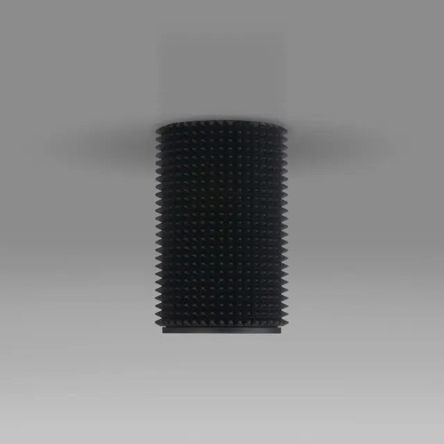 Точечный светильник Elektrostandard DLN112 GU10/(a048145) SPIKE — черный, ракурс 3