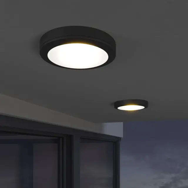 Уличный светильник Elektrostandard LTB51/(a048706) CIRCLE — черный, ракурс 2