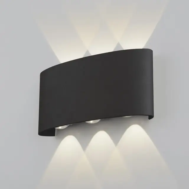 Уличный светильник Elektrostandard 1551 Techno LED чёрный/(a049671) TWINKY — черный