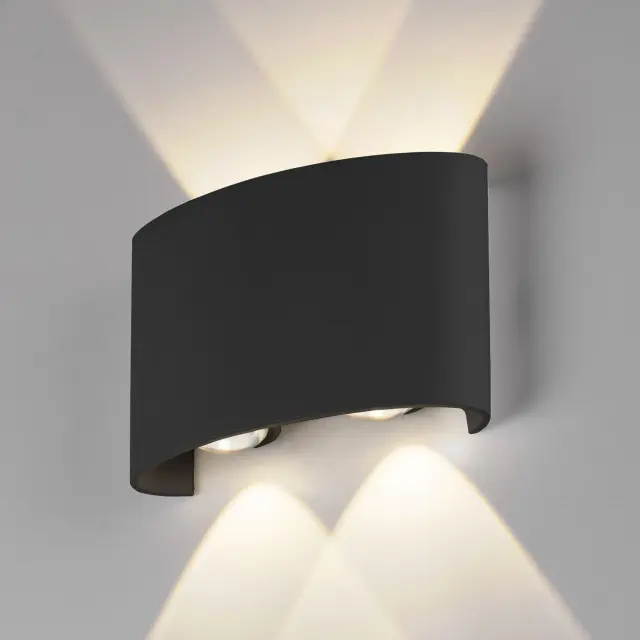 Уличный светильник Elektrostandard 1555 TECHNO LED/(a049672) TWINKY — черный