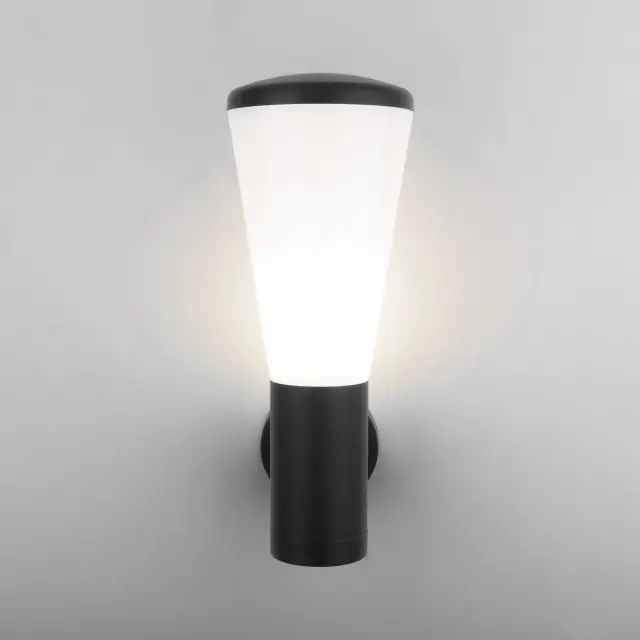 Уличный светильник Elektrostandard 1416 TECHNO/(a049709) CONE — черный, ракурс 2