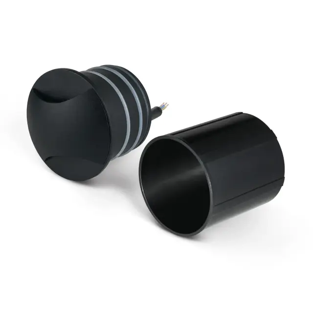 Встраиваемый в стену светильник Elektrostandard MRL LED 1105 чёрный/(a049748) STEP 3 — черный, ракурс 3