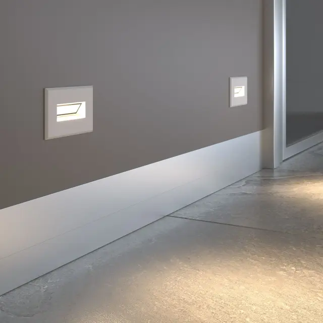 Встраиваемый в стену светильник Elektrostandard MRL LED 1109 белый/(a049755) STEP 7