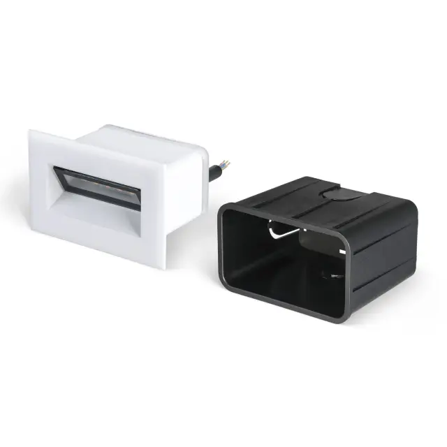 Встраиваемый в стену светильник Elektrostandard MRL LED 1109 белый/(a049755) STEP 7, ракурс 4