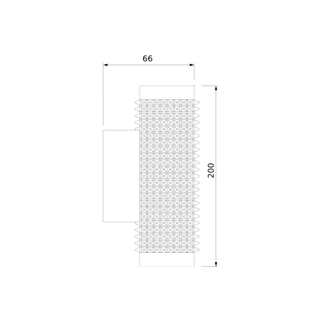 Бра Elektrostandard MRL 1014/(a050115) SPIKE — белый, ракурс 4
