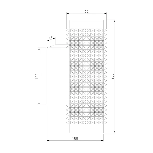 Бра Elektrostandard MRL 1014/(a050117) SPIKE — серый, ракурс 4