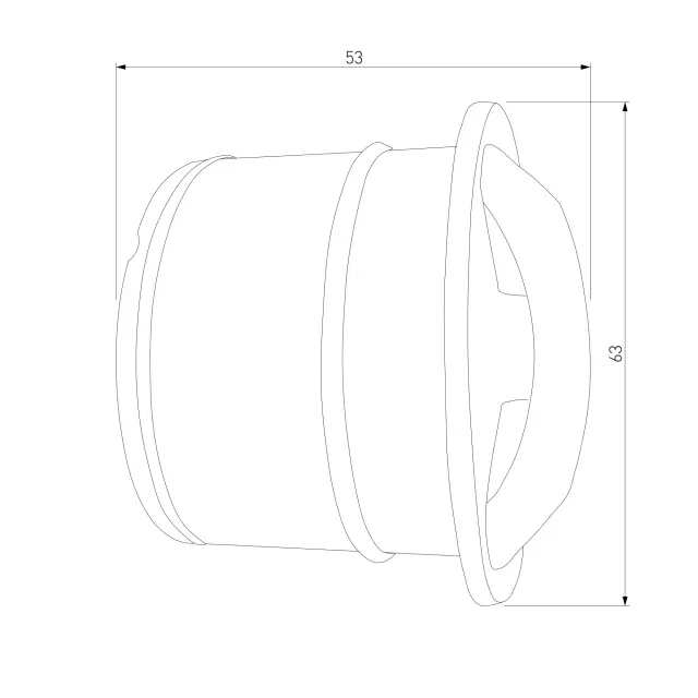 Встраиваемый в стену светильник Elektrostandard MRL LED 1106 алюминий/(a050602) STEP 3, ракурс 5